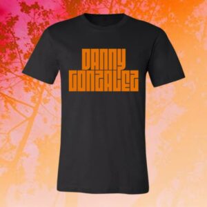 Danny Gonzalez Store Merch Block Logo Black Tee