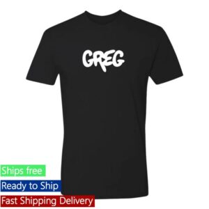 Danny Gonzalez Store Merch Greg 2.0 Tee Black