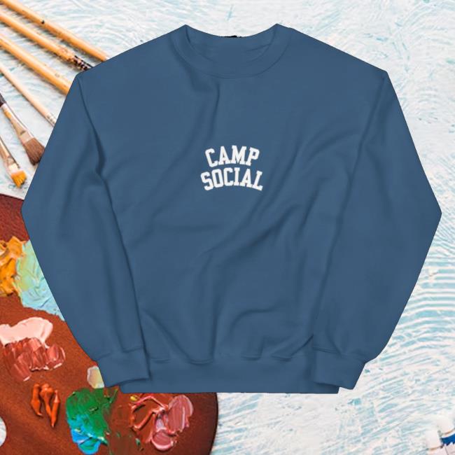 Camp Social Merch Store Unisex Sweatshirt 2 Camp Social Merch Store Unisex Sweatshirt