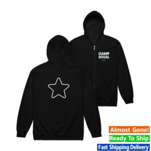 Camp Social Merch Store Unisex Heavy Blend Zip Hoodie