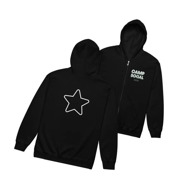 Camp Social Merch Store Unisex Heavy Blend Zip Hoodie 3 Camp Social Merch Store Unisex Heavy Blend Zip Hoodie