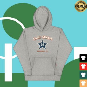 Camp Social Merch Store Unisex Hoodie