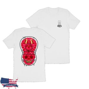 Danny Gonzalez Merch Store Nutcracker Brain White Tee