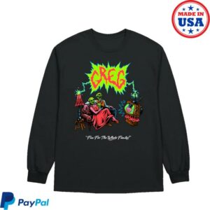 Danny Gonzalez Merch Store Greg Tv Black Crewneck Sweatshirt