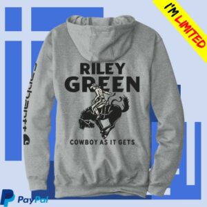 Riley Green Music Store Merch Cowboy Hoodie