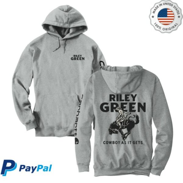 Riley Green Music Store Merch Cowboy Hoodie - Newest Fashion Trends
