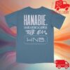 Hanabie Store Merch 2026 Iconic Tour Tee