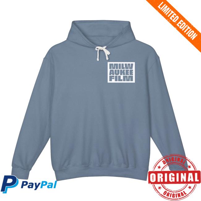 Milwaukee Film Merch Store Lightweight Milwaukee Film Hoodie Multiple Colors