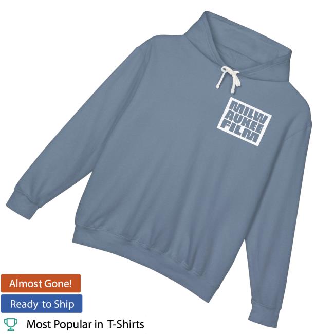 Milwaukee Film Merch Store Lightweight Milwaukee Film Hoodie Multiple Colors