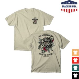 Loneliest Place On Earth Merch Store The Wonder Years Wolf Tattoo Shirt