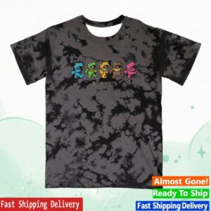 Boris Merch Store Dancing Froggies Tee Iced Grey