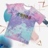 Boris Merch Store Dancing Froggies Tee Cotton Candy Tie Dye