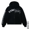 Revenge Merch Store Duality Zip Black
