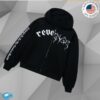 Revenge Merch Store Duality Zip Black
