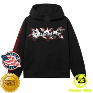 Revenge Merch Store Screwed Hoodie Black