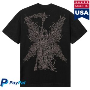 Revenge Store Merch Sigil Tee Black Pink