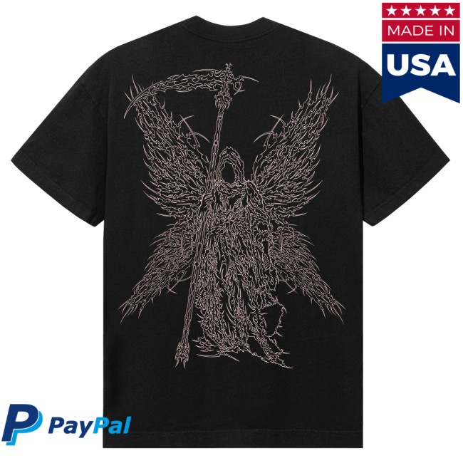 Revenge Store Merch Sigil Tee Black Pink