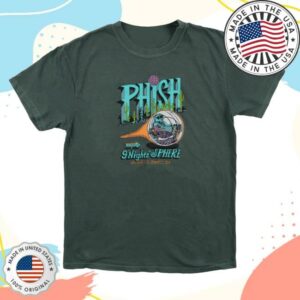 Phish Dry Goods Merch Store Pollock Rolling Unit Sphere 26 Tee