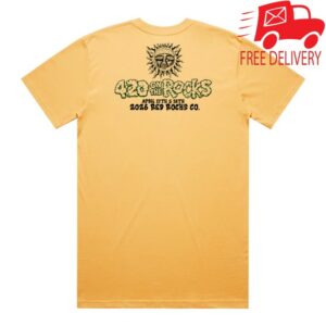 Sublime Store Merch Red Rocks 2026 Gold Tee