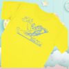 Deadair Merch Store Angel Note Yellow Tee