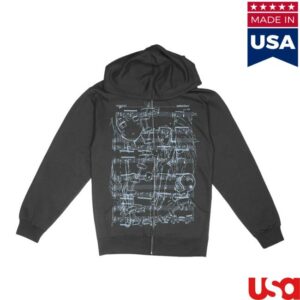 Deadair Merch Store Pray For Zip Hoodie