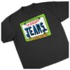 Mom Jeans Store Merch Car Plate Tee