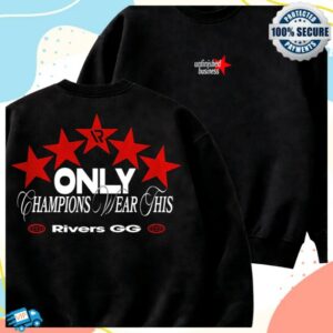 Rivers Gg Store Merch Only Champions – Black