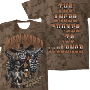 Indiemerchstore Angelmaker Wild West Coast Dye T-Shirt