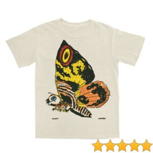 Godzilla Merch Store Mothra Sketch T-Shirt