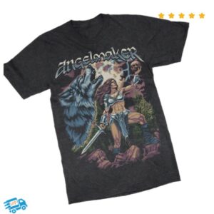 Indiemerchstore Angelmaker Wolf Spirit Vintage T-Shirt