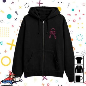 Sabrina Carpenter Merch Store Never Enter Through The Back Door Zip Hoodie