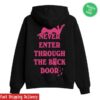 Sabrina Carpenter Merch Store Never Enter Through The Back Door Zip Hoodie