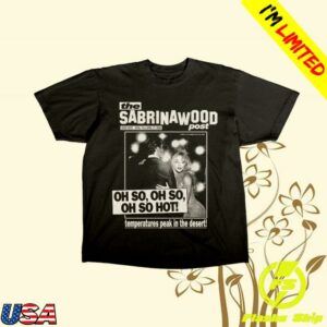 Sabrina Carpenter Merch Store Sabrinawood Post T-Shirt