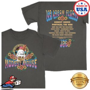 Modest Mouse Store Merch Ice Cream Floats Official Cruise Tee
