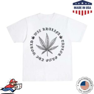 Wiz Khalifa Merch Store Chrome Leaf Tees