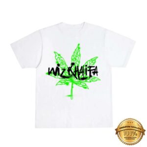 Wiz Khalifa Merch Store Graffiti Leaf Tee