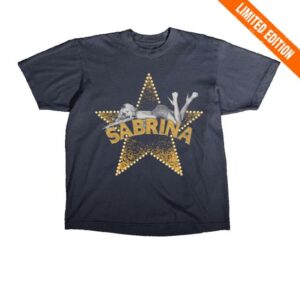Sabrina Carpenter Merch Store Sabrina Live Star T-Shirt
