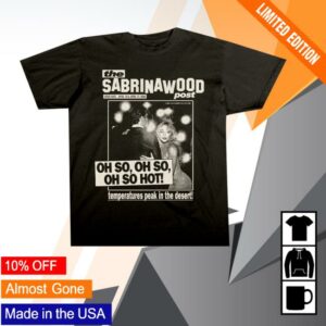 Sabrina Carpenter Merch Store Sabrinawood Post T-Shirt