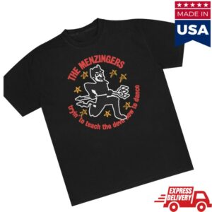 The Menzingers Store Merch Devil Tee Black