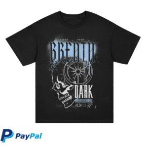 Catch Your Breath Merch Store Spray Skull T-Shirt