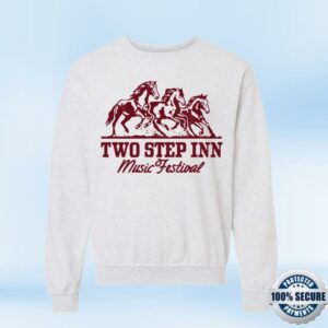 Two Step Inn Merch Store Running Horses Pullover Crewneck Sweatshirt