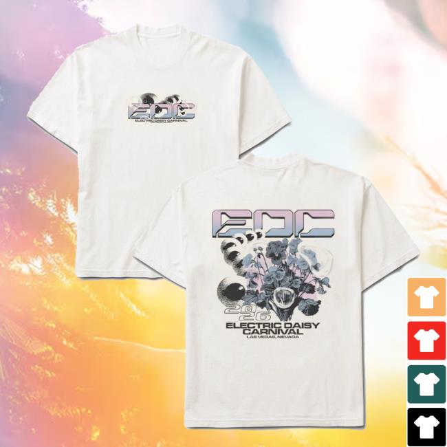 Insomniac Shop Merch Store Edc 2026 Electric Garden Short Sleeve Tee