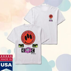 Insomniac Shop Merch Store Edc 2026 Plur Eyes Short Sleeve Tee