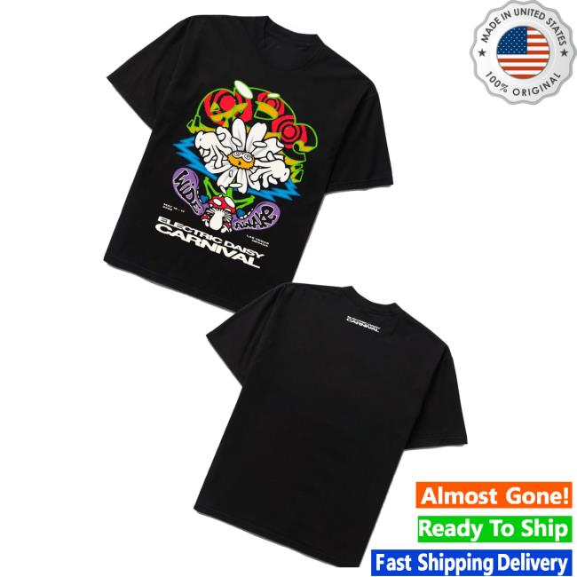 Insomniac Shop Merch Store Edc 2026 Twisted Daisy Short Sleeve Tee