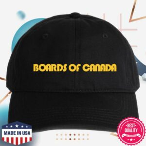 Boards Of Canada Merch Store Boards Of Canada Logo Cap Black