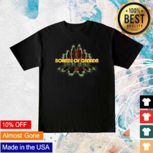 Boards Of Canada Merch Store Boards Of Canada Nuclear Family Logo T-Shirt Black