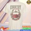 Country Calling Festival Merch Store Crab Horseshoe Lineup Tee Ivory