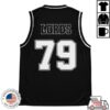 Lords Of Gastown Store Merch Chief Rocka Hardwood Jersey - Black White