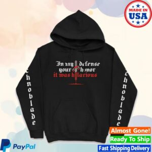 Technoblade Merch Store It Was Hilarious Hoodie