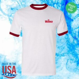 Wawa Merch Store Unisex Ringer T-Shirt